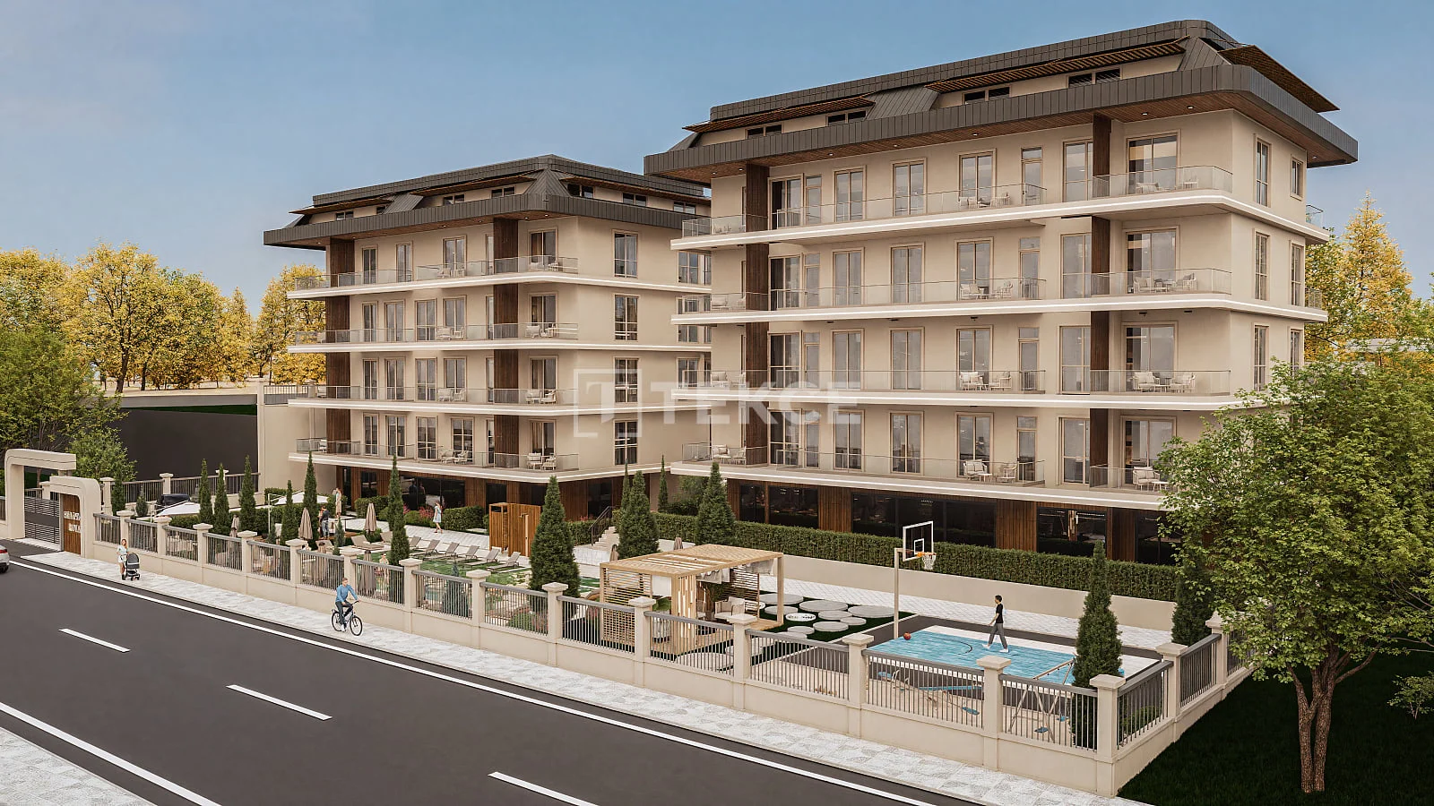 2-Bedroom Apartment with Balcony and Terrace in Oba, Alanya