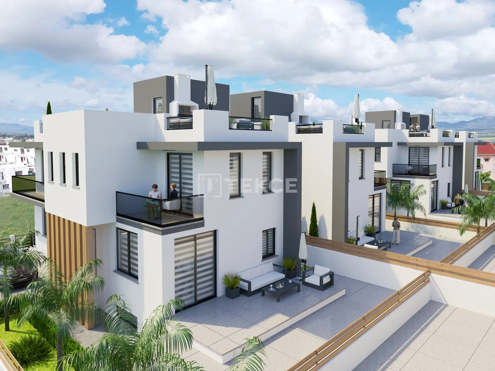 3-Bedroom Villa with Private Garden in Iskele, Northern Cyprus