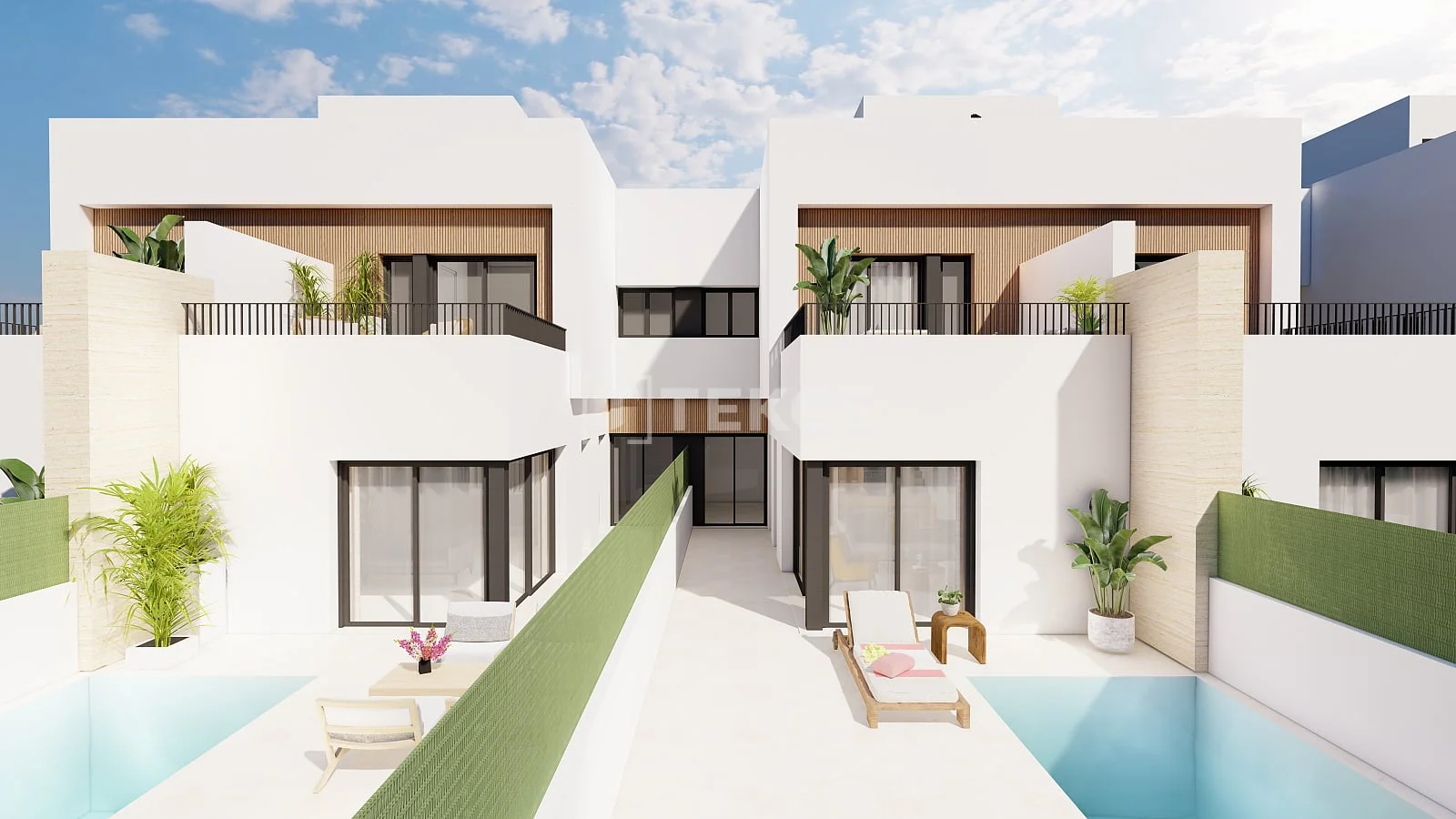 3-Bedroom Townhouse with Private Pool and Garden in Murcia, photo 2