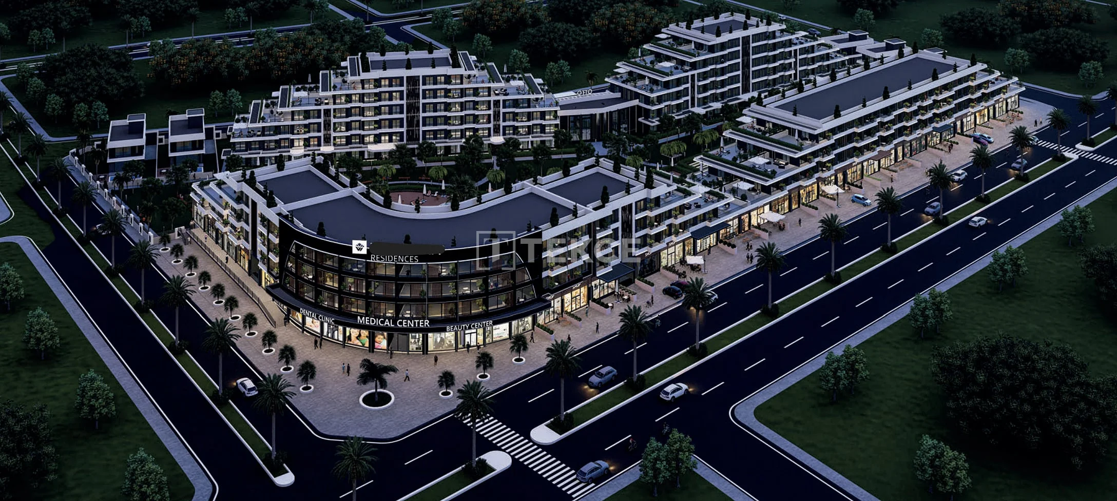 3-Bedroom Apartment with Shared Pool in Aksu, Antalya