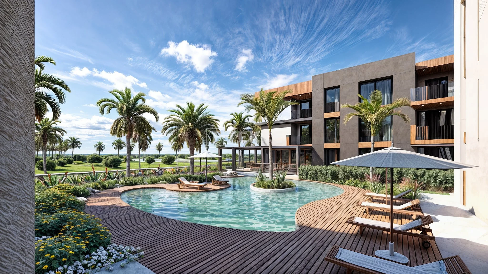 1-Bedroom Apartment Near the Beach in Iskele, Cyprus