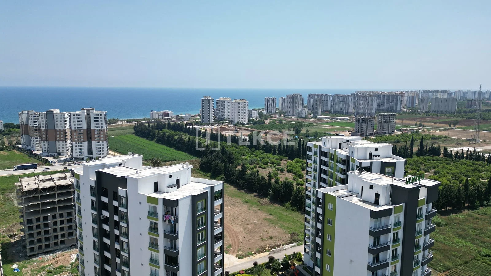 Квартира 3 комнаты (2 спальни) в Мерсине у моря, фото 4