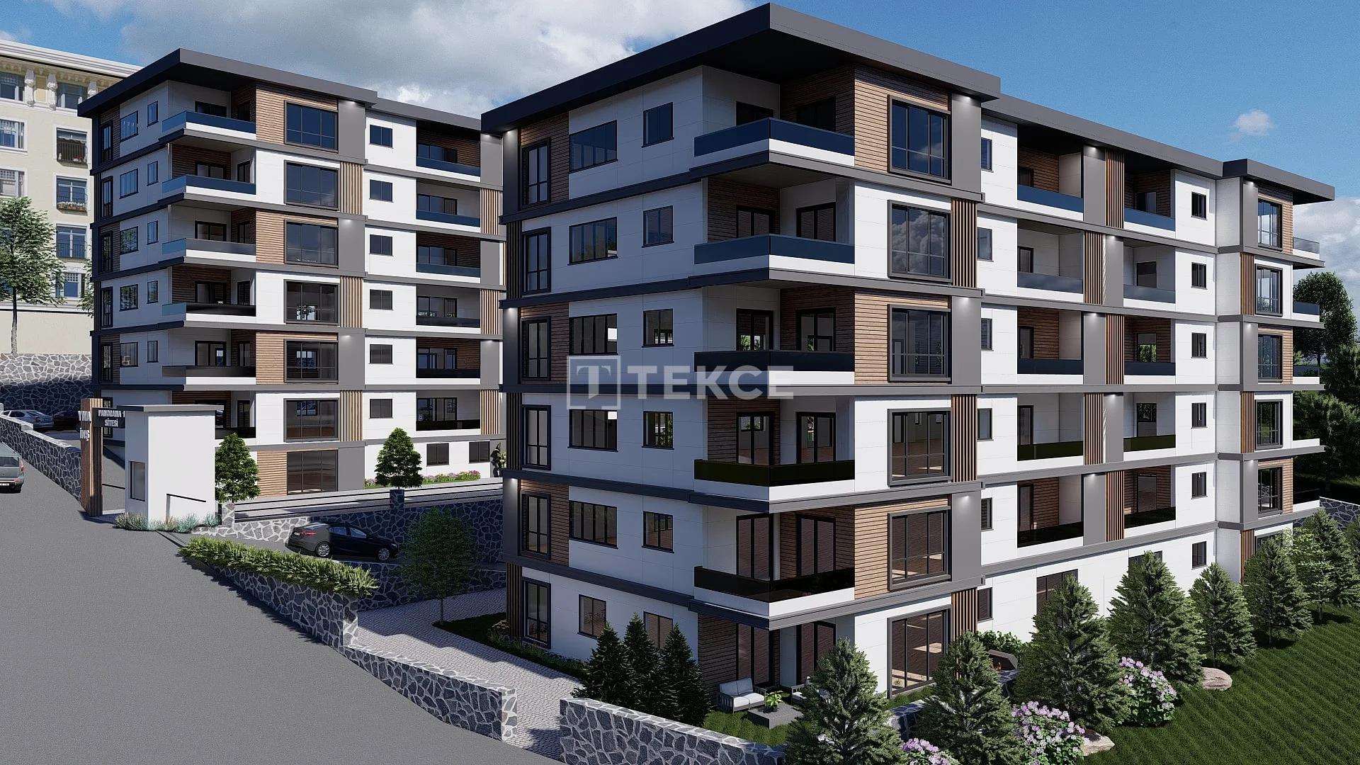 3-Bedroom Apartment with Sea View in Trabzon