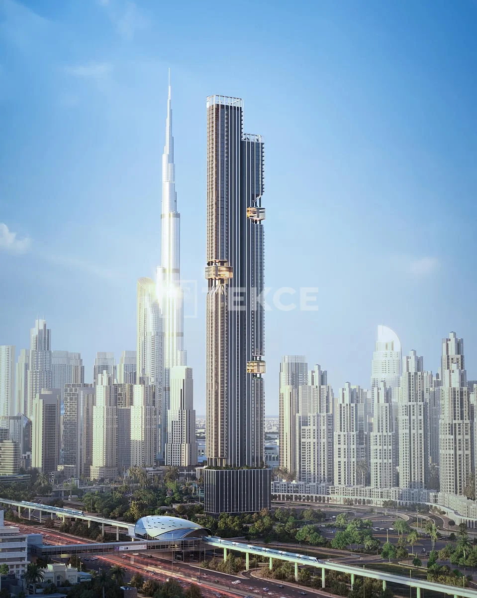 Апартаменты 3 комнаты (2 спальни) в DWTN Residences, Бизнес Бей, фото 4