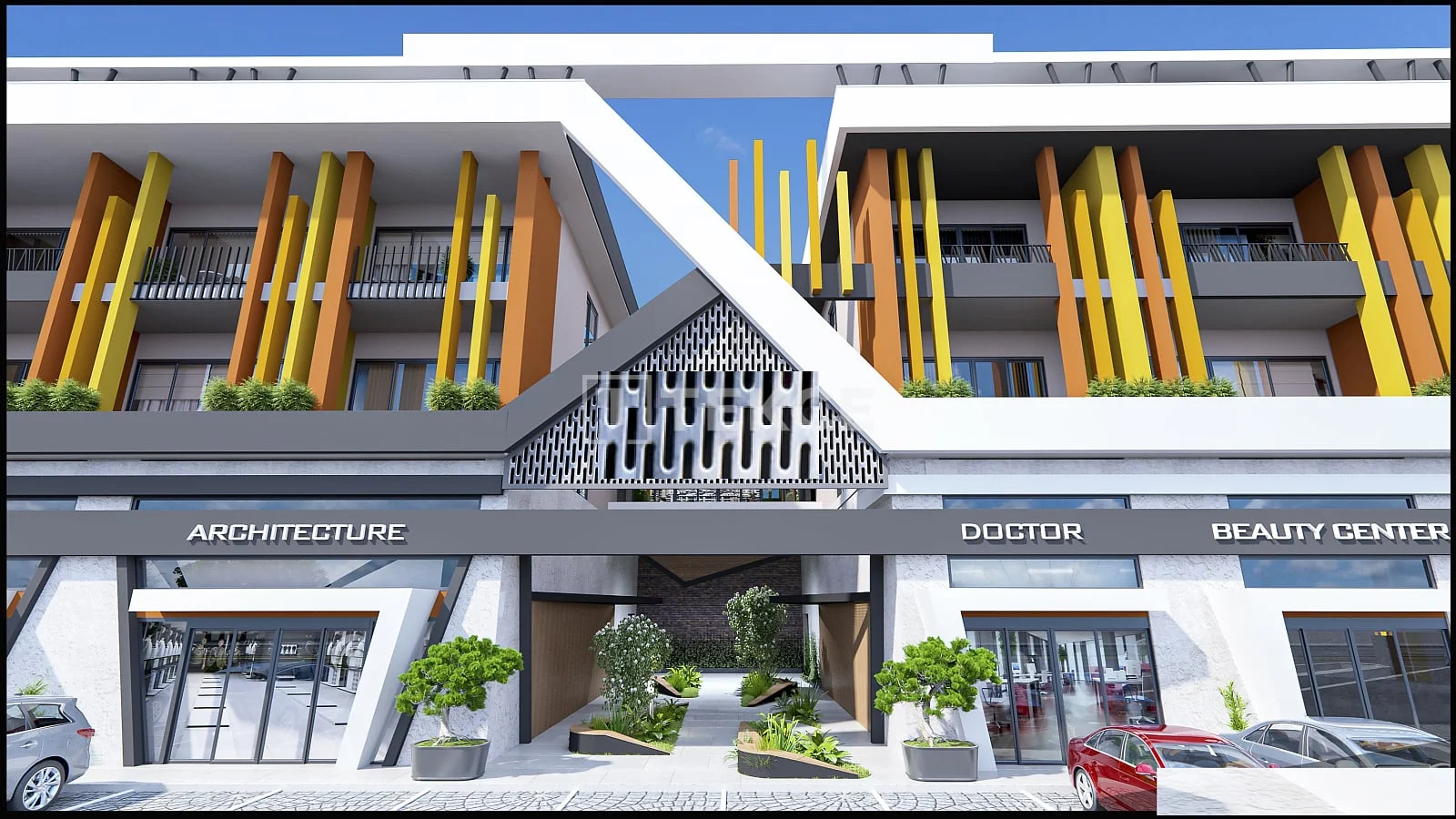 68 m² Office with City View in Oba Business Center