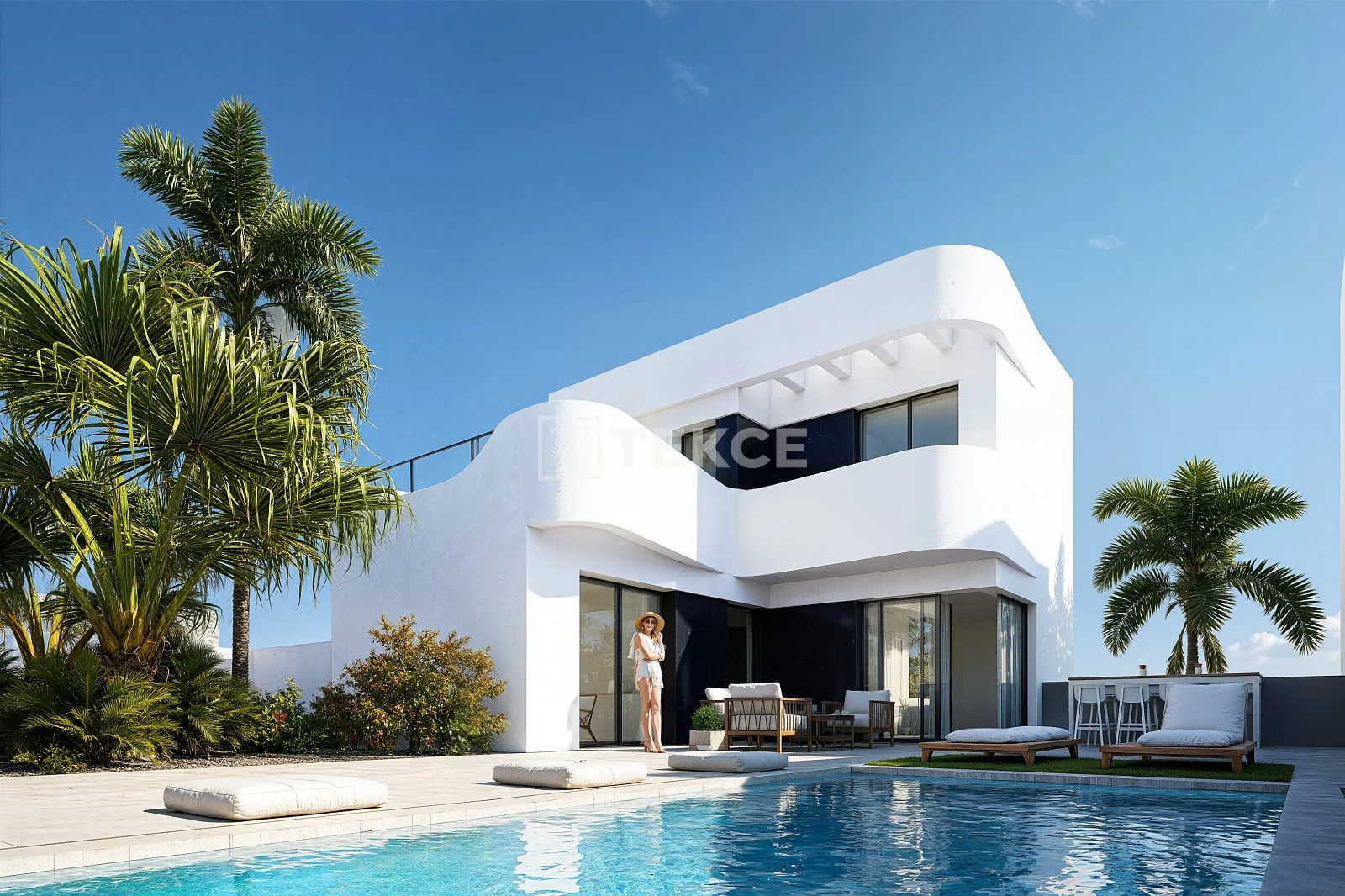 3-Bedroom Villa with Private Pool in Algorfa