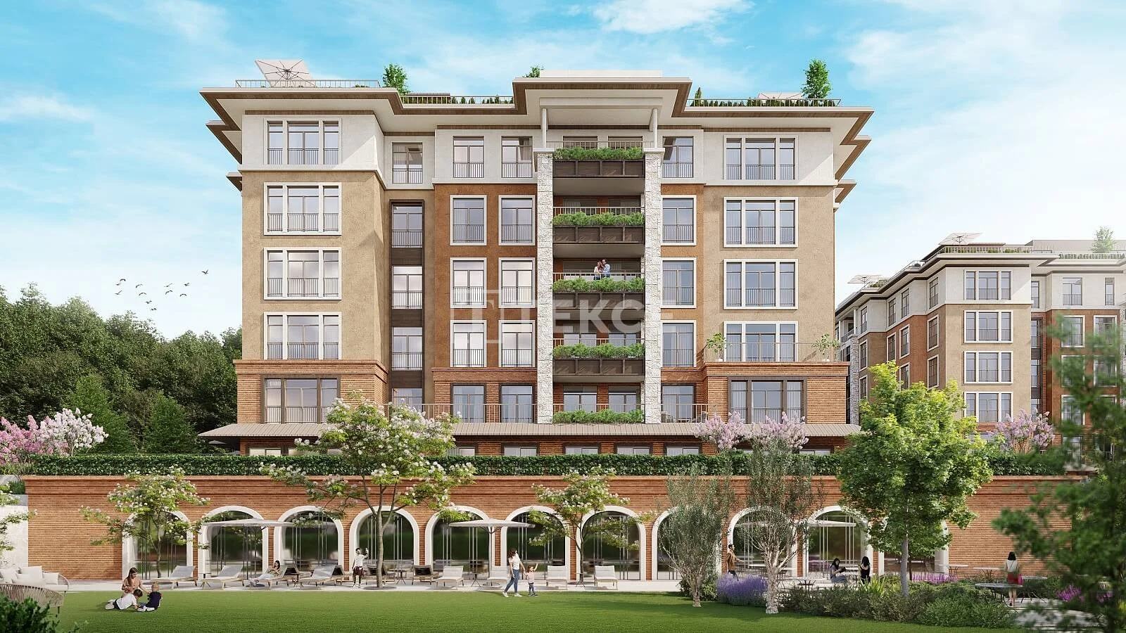 4-Bedroom Apartment with Forest View in Eyup, Istanbul