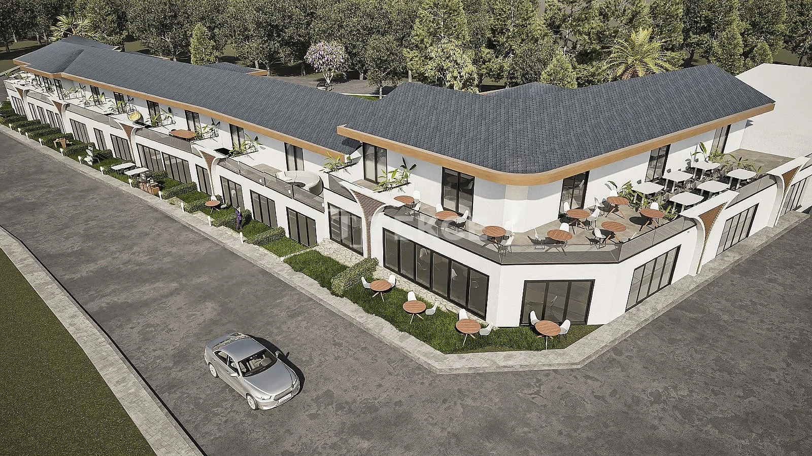 Commercial Space 50 m² in Fethiye, Firinji