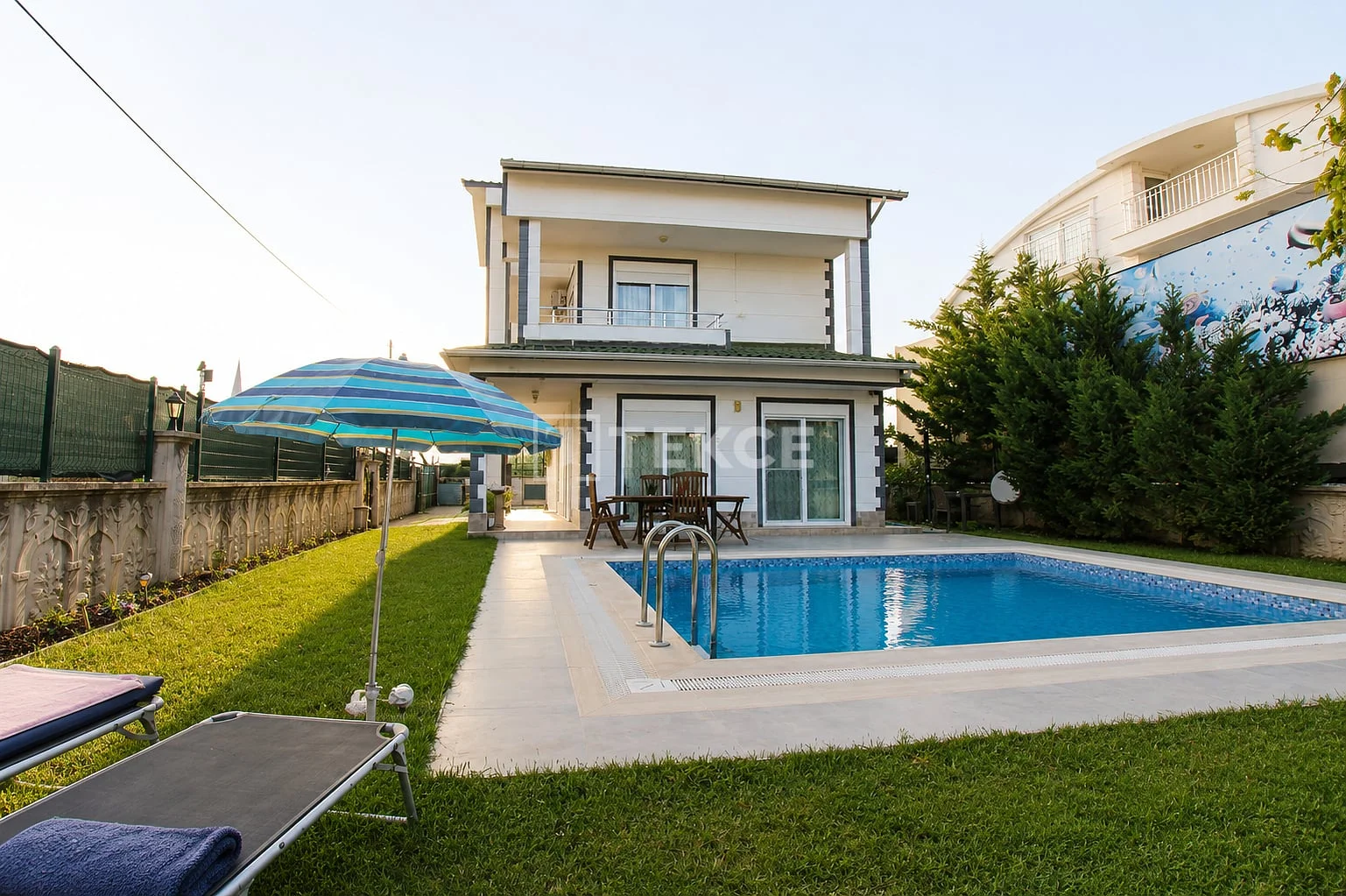 4-Bedroom Villa with Private Pool and Garden in Antalya