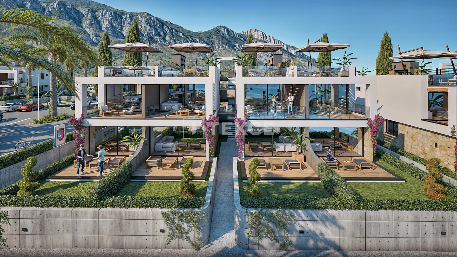 2-Bedroom Apartment with Sea and Mountain Views in Kyrenia