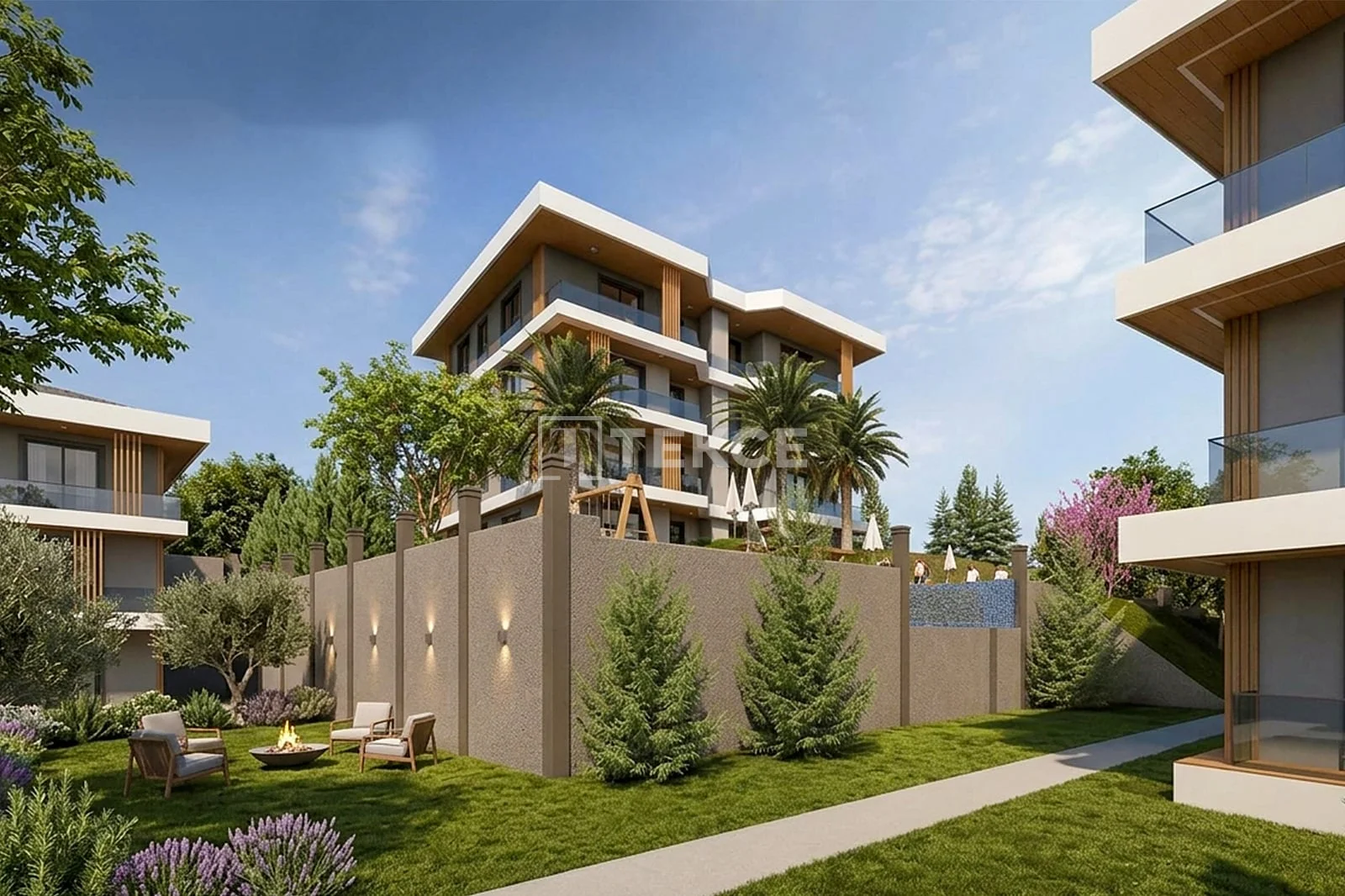 1-Bedroom Apartment with Sea and City Views in Ciflikköy, photo 4