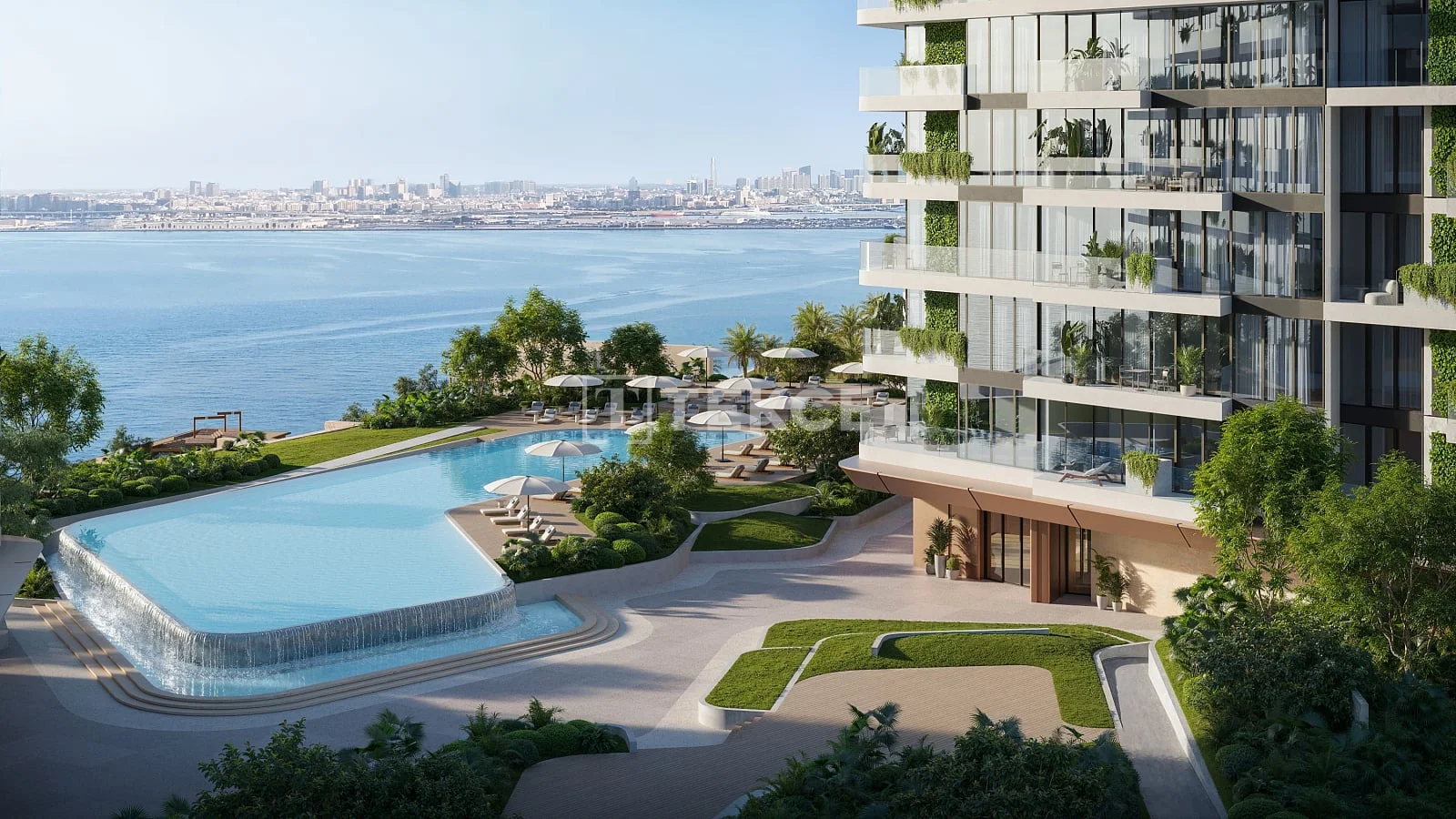 2 комнаты (1 спальня) с видом на море в Dubai Maritime City, фото 2