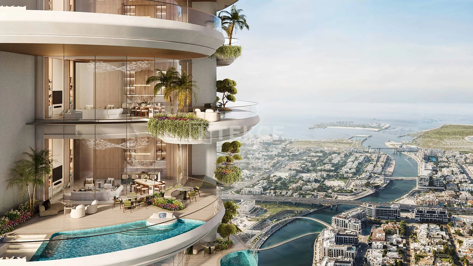 2-Bedroom Luxury Apartment with Private Pool in Al Wasl, Dubai, photo 3