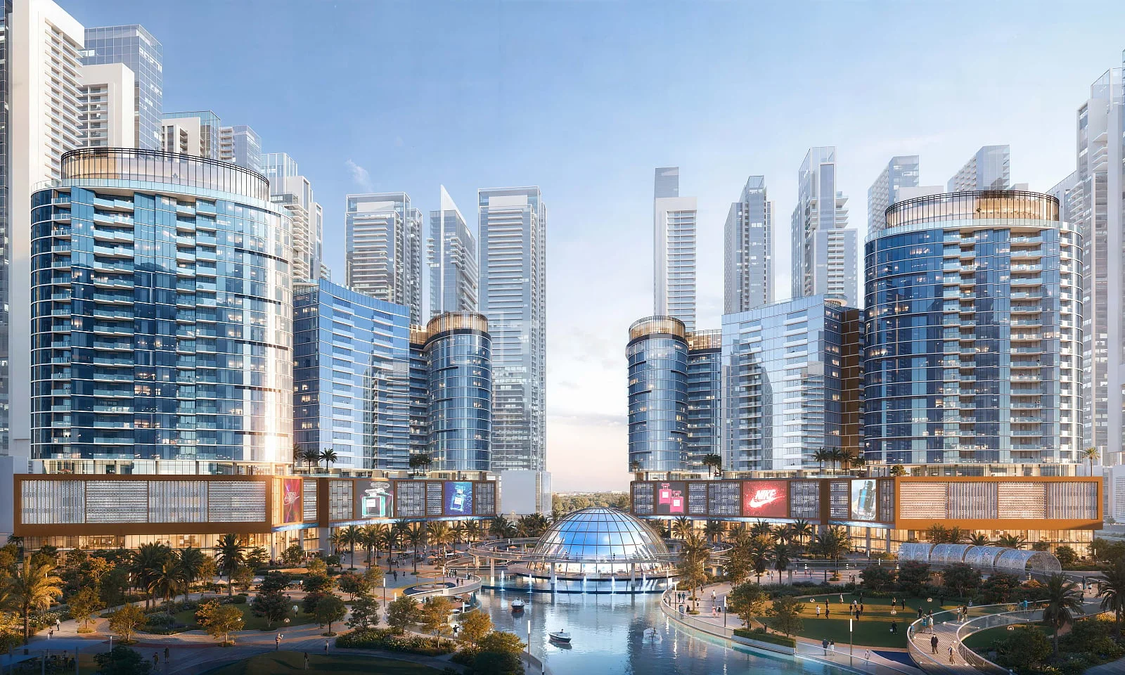 1-Bedroom Apartment with Lagoon and Infinity Pools in Ajman
