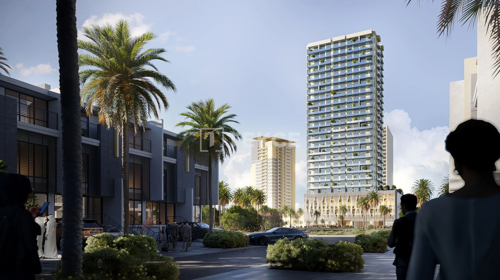 2-Bedroom Apartment with City View in Jumeirah Village Circle, Dubai