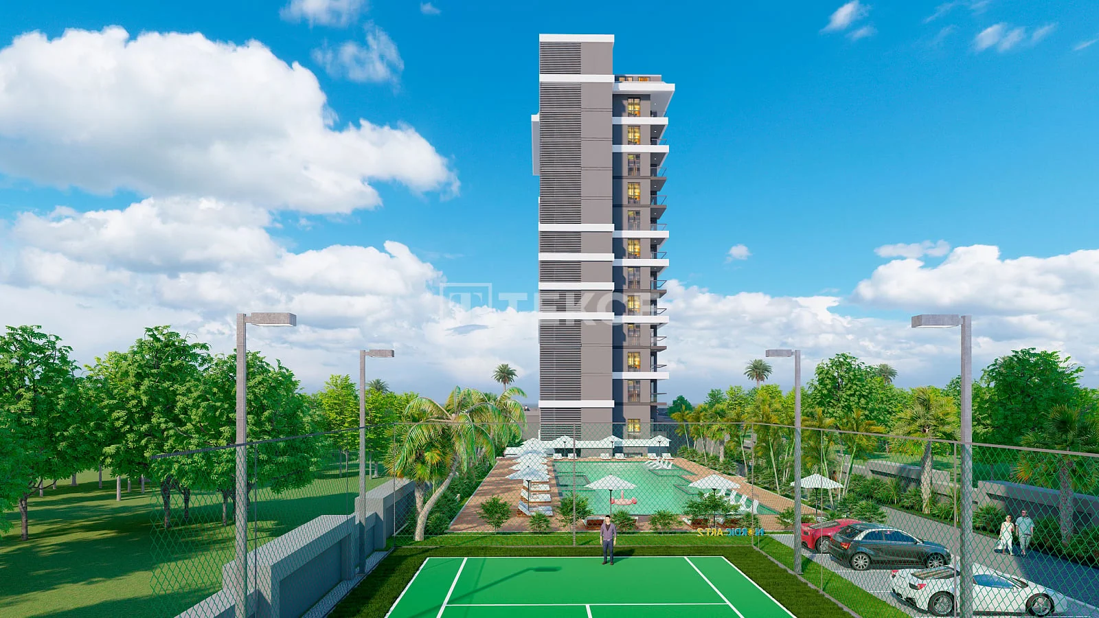 4-Bedroom Penthouse and Apartments with Sea View in Mahmutlar, Alanya, photo 4