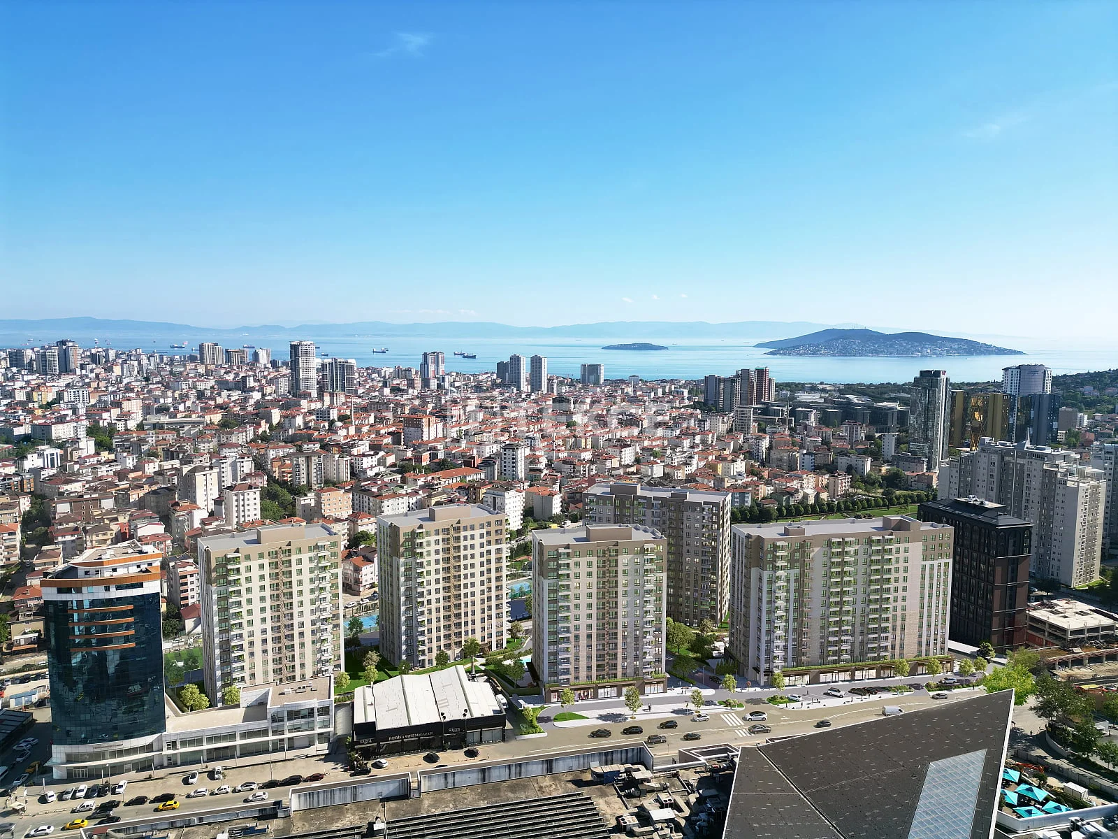 3-Bedroom Apartment with Sea View in Maltepe, Istanbul