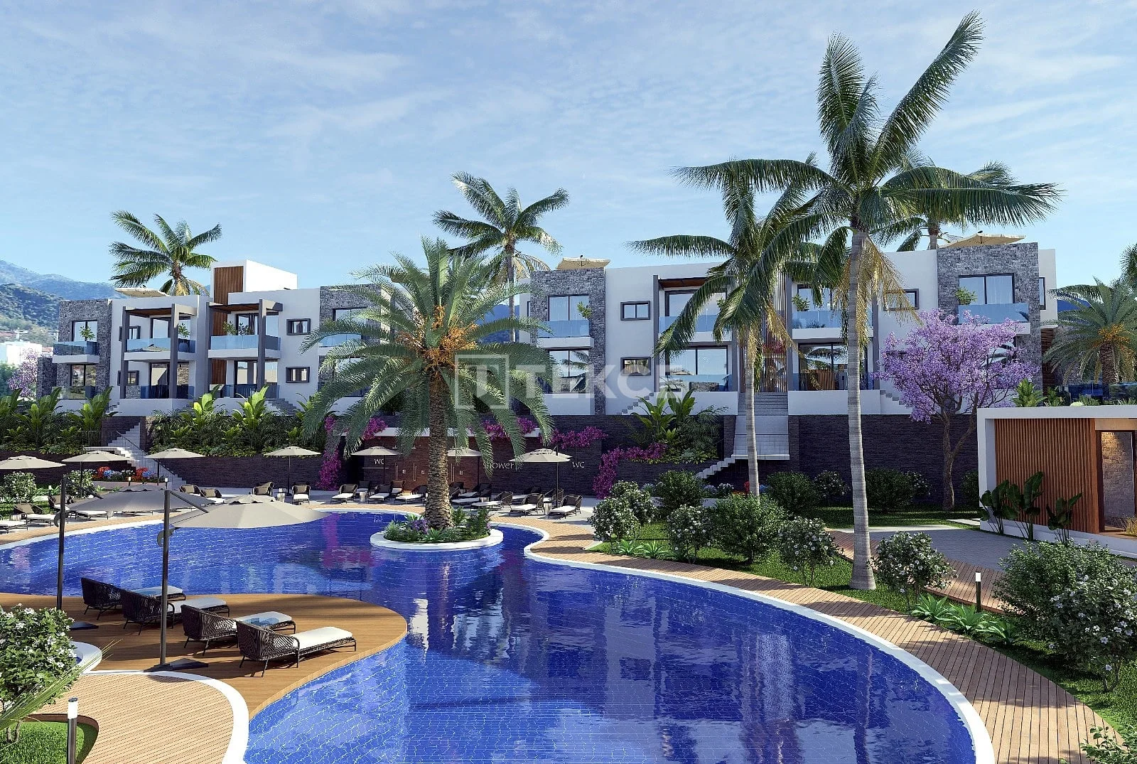 1-Bedroom Apartment with Sea View in Kyrenia, Cyprus, photo 2