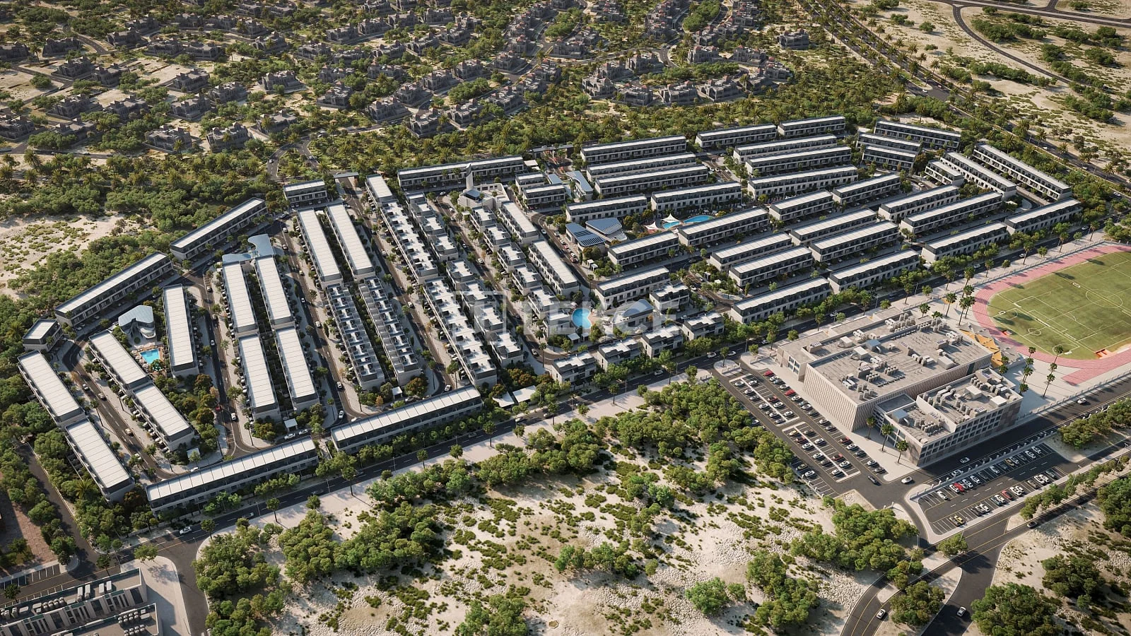4-Bedroom Townhouse with City View in Dusit, Dubai, photo 3