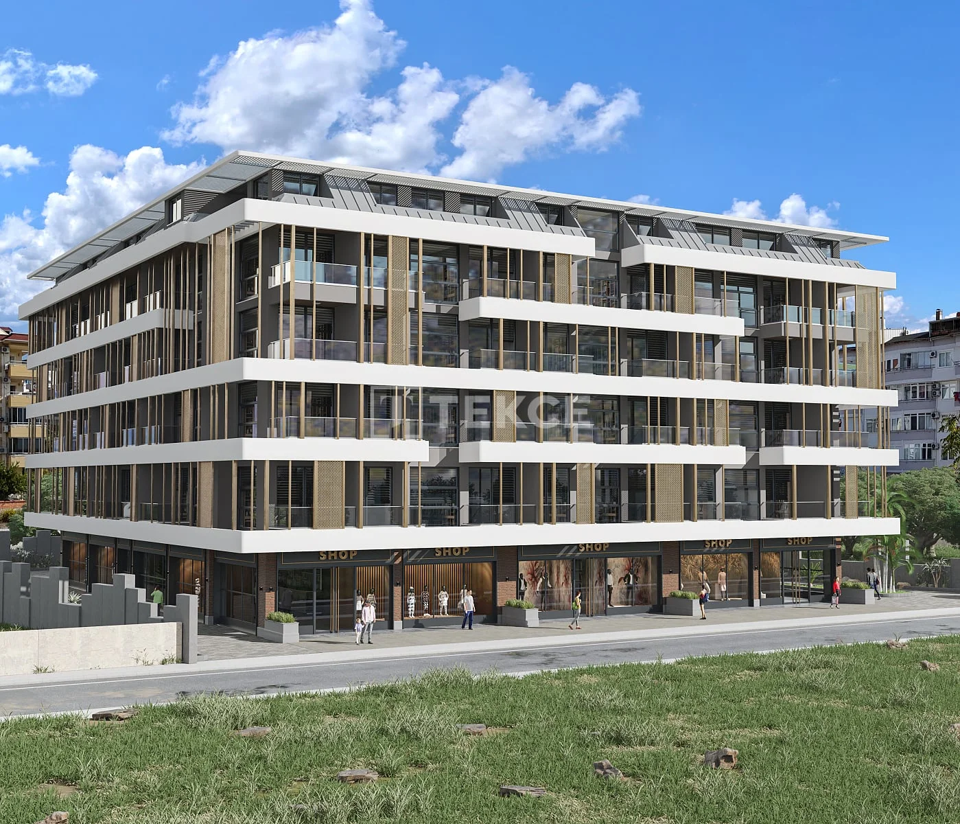 4-Room Office with Sea View in Alanya Business Center
