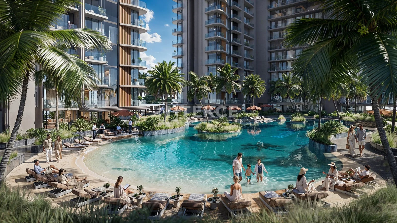 Studio with Lagoon and City Views in Al Jaddaf, Dubai, photo 3