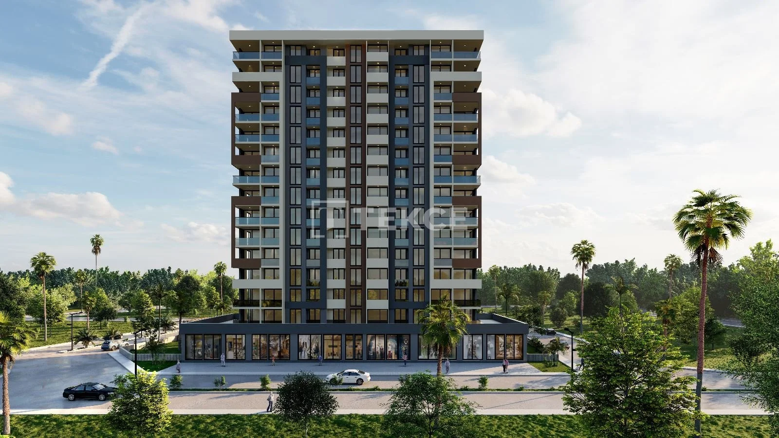 2-Bedroom Apartment with Sea View in Mersin