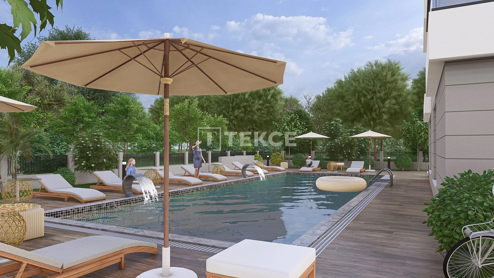 3-Bedroom Apartment with Balcony in Kepez, Antalya
