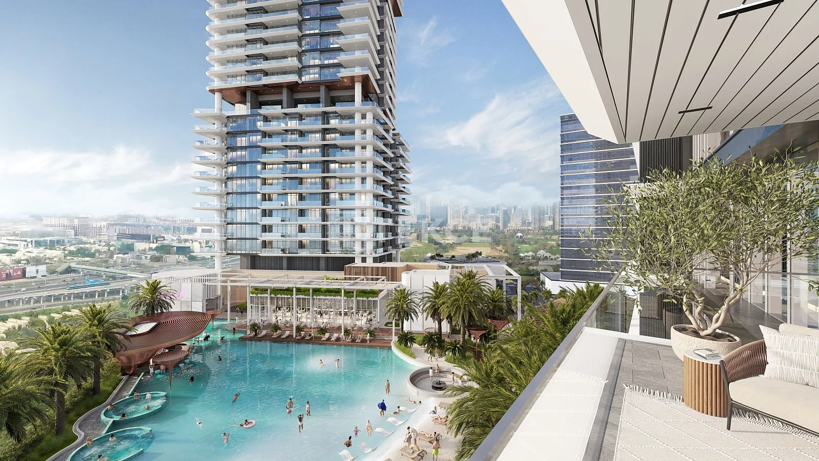3-Bedroom Apartment with Private Pool in Jumeirah Lake Towers, Dubai, photo 3