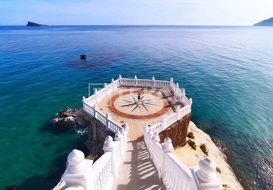 Квартира 3 комнаты (2 спальни) с видом на море в Бенидорме, фото 4