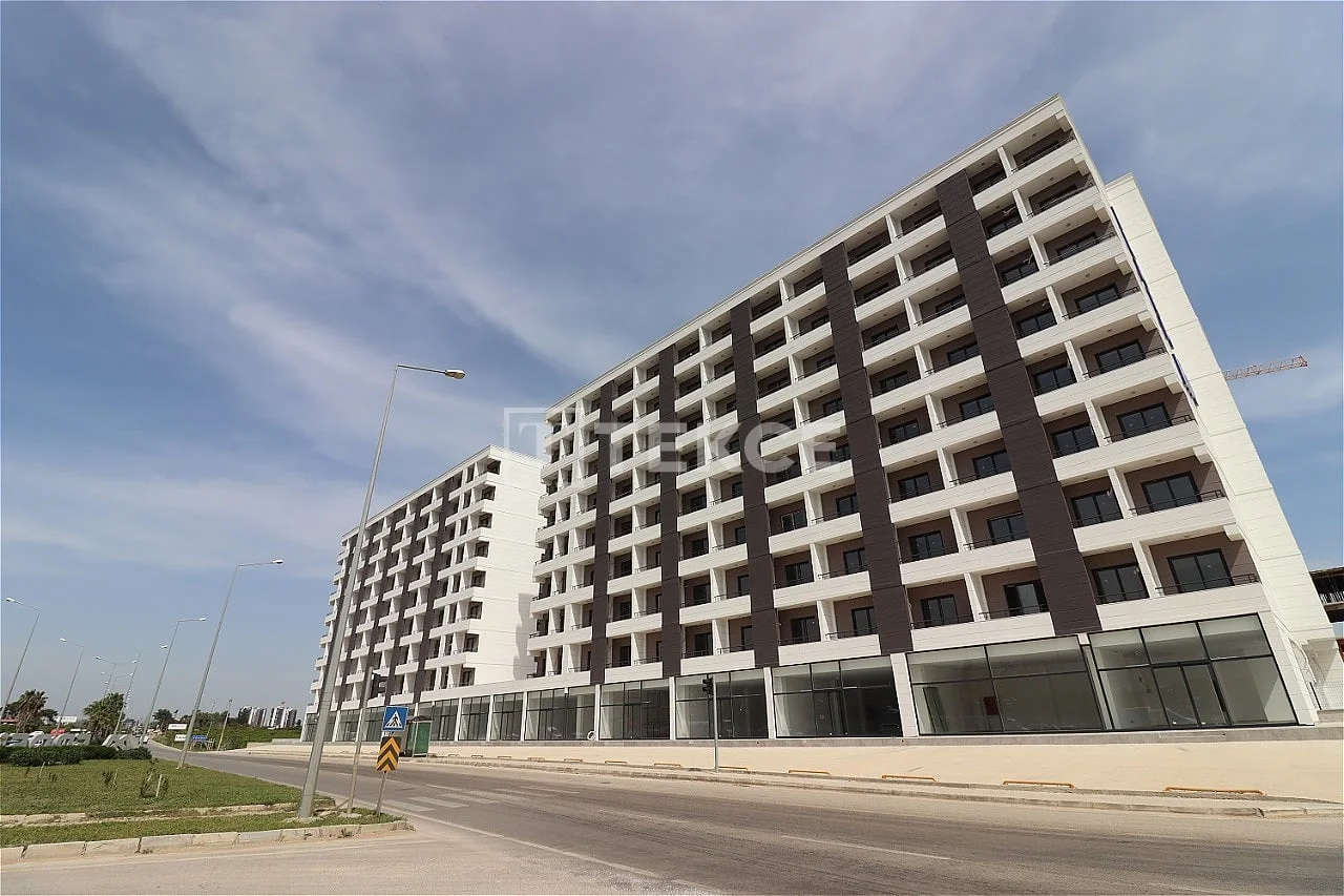 Студия 34 м² на 8 этаже в новом комплексе, Мерсин, фото 2