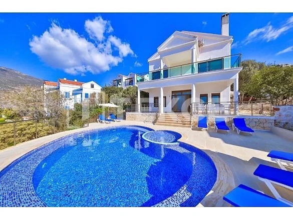 5-Bedroom Villa with Private Pool and Sea View in Kas