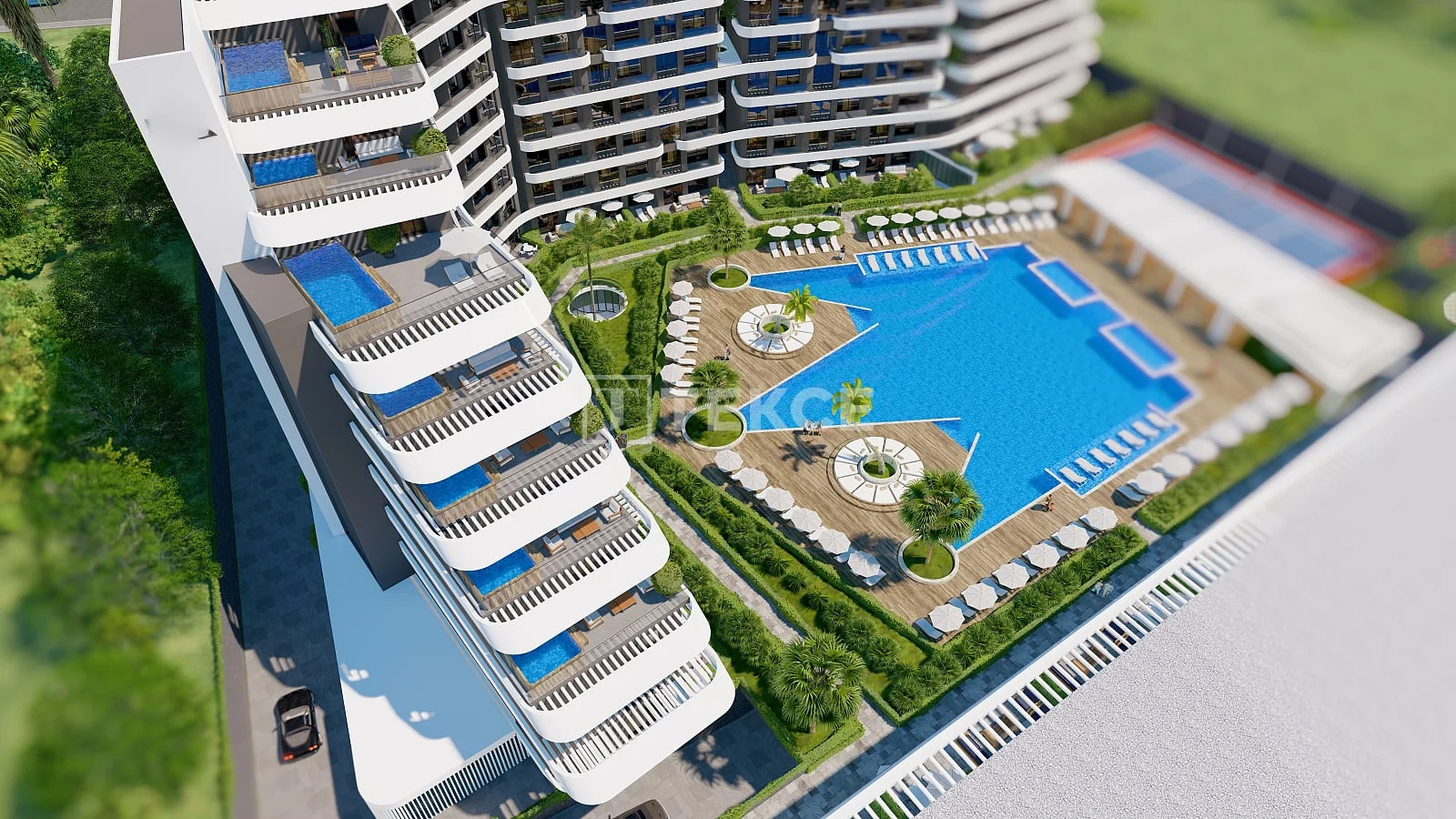 1-Bedroom Apartment with Private Pool in Aksu, Antalya, photo 2