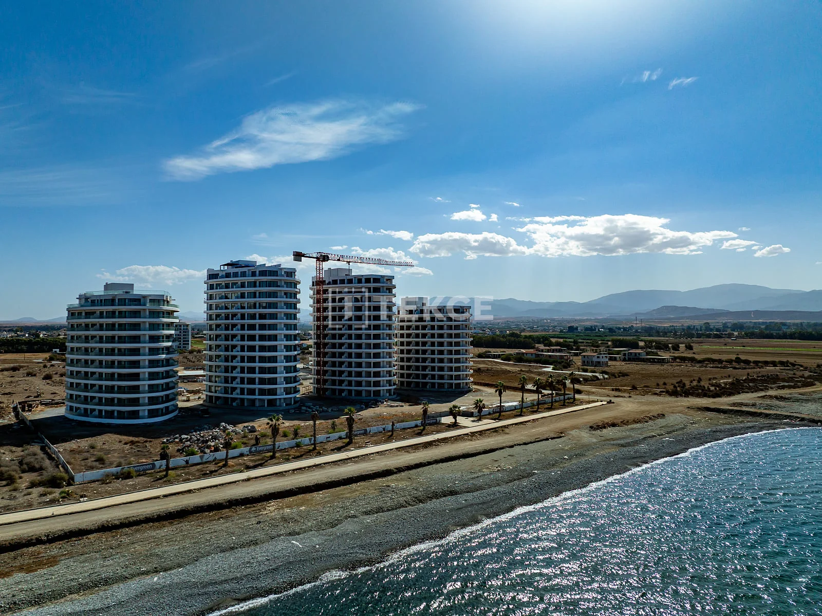 1-Bedroom Apartment with Sea View in Lefke, Northern Cyprus