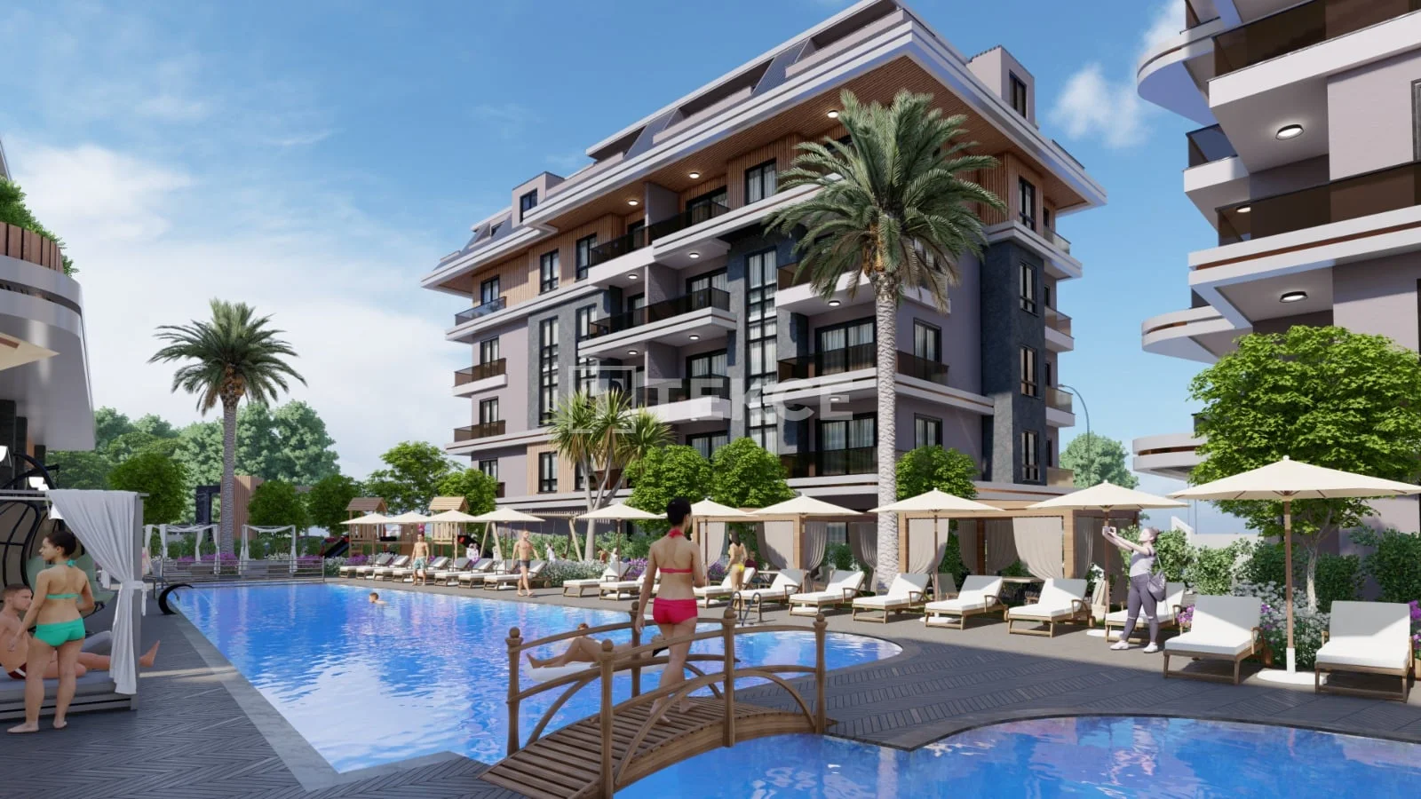 2-Bedroom (2+1) Penthouse and Apartments with Mountain Views in Alanya, photo 2