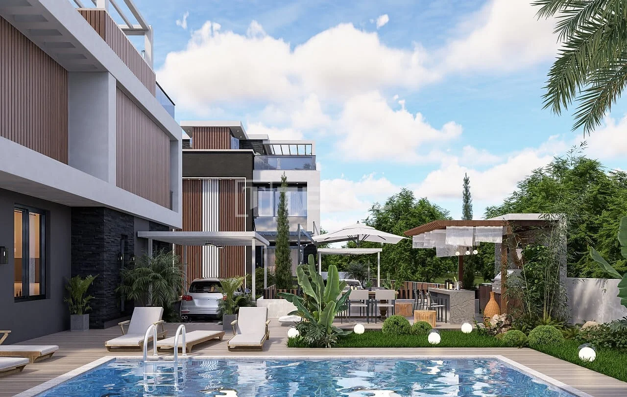 3-Bedroom Villa with Private Pool and Garden in Iskele