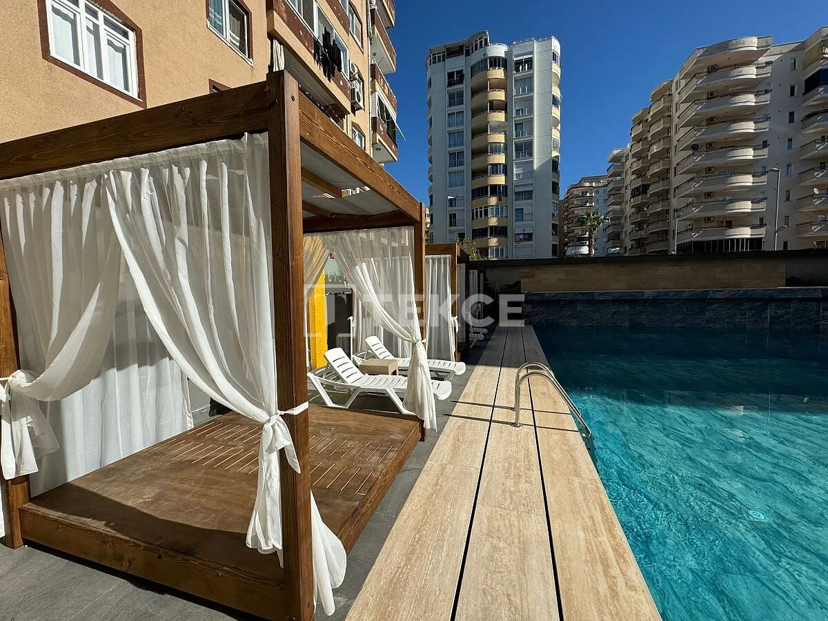 1-Bedroom Apartment with Sea View in Mahmutlar, Alanya, photo 4
