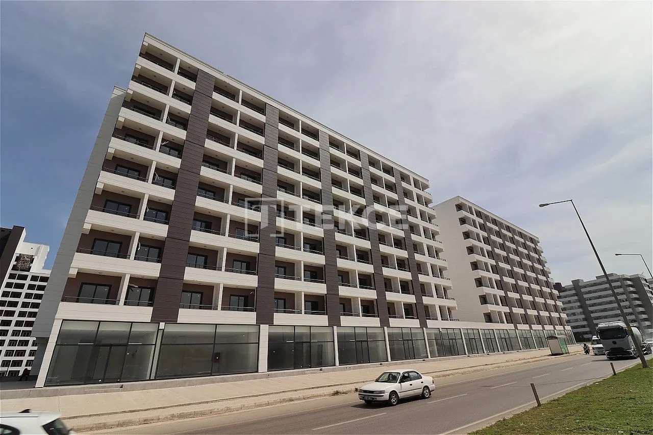 Студия 34 м² на 8 этаже в новом комплексе, Мерсин, фото 5