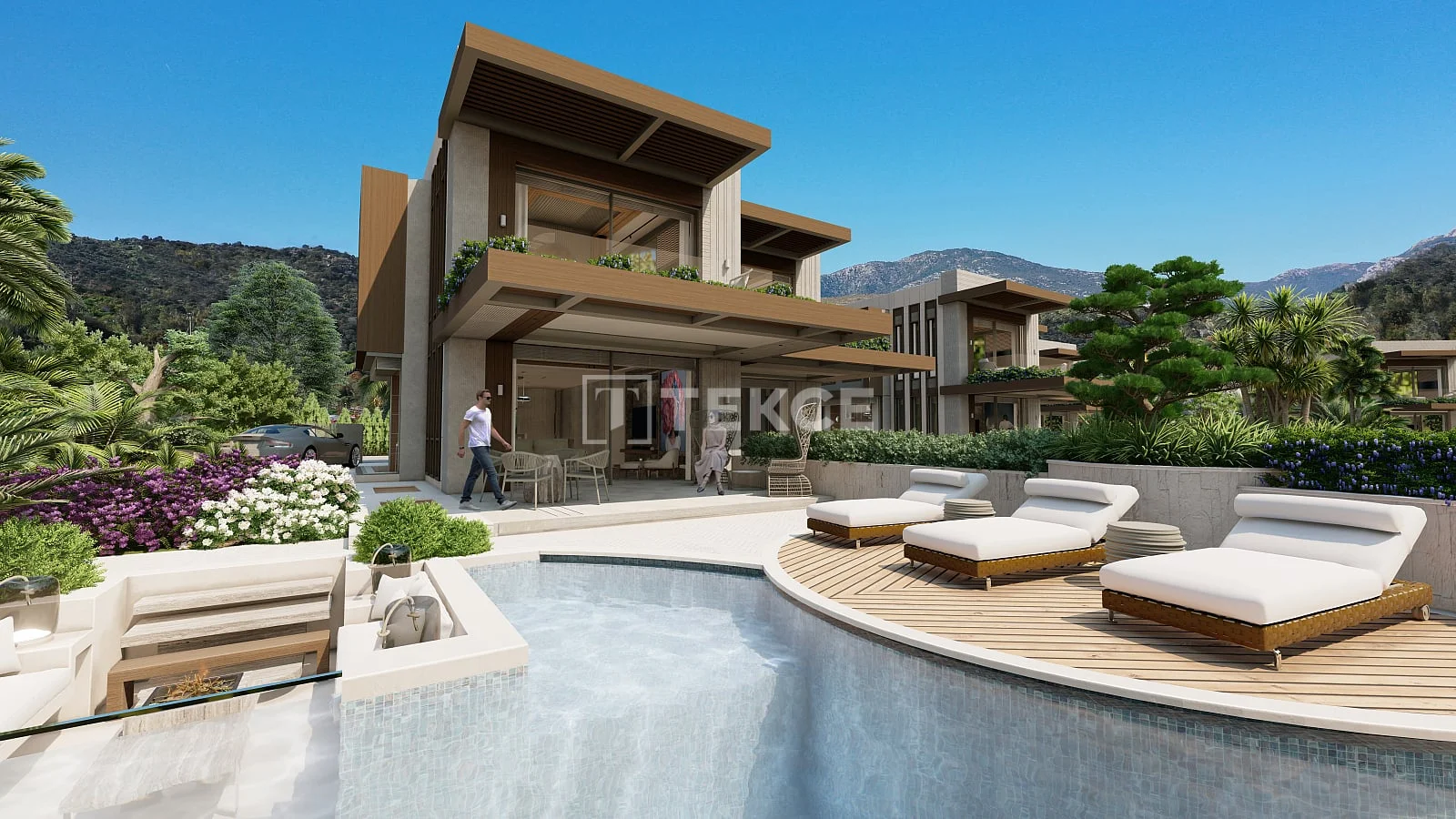 5-Bedroom Villa with Private Pool and Sea View in Bitez, Bodrum, photo 3