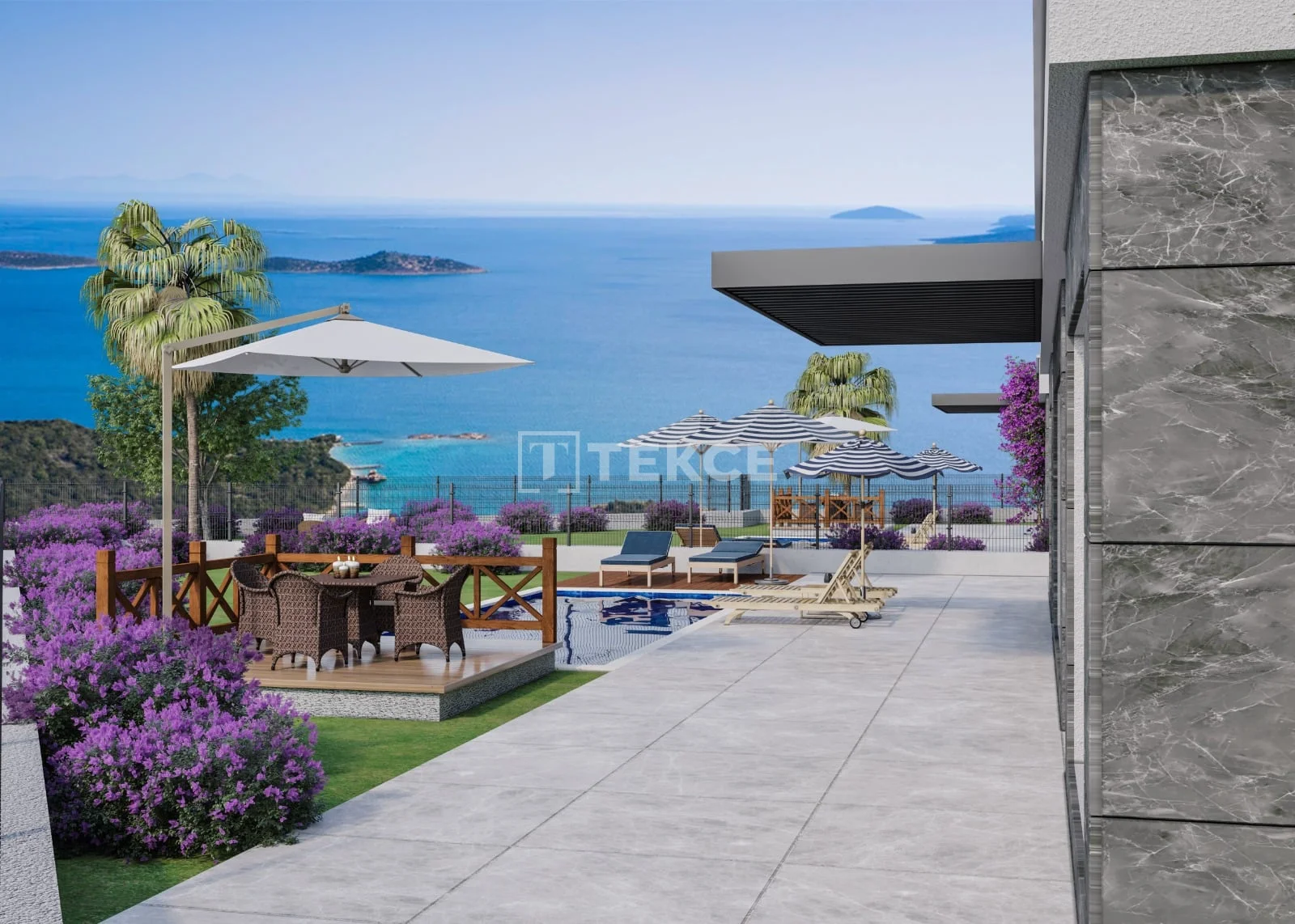 6-Bedroom Villa with Private Pool and Sea View in Yalikavak, Bodrum, photo 5
