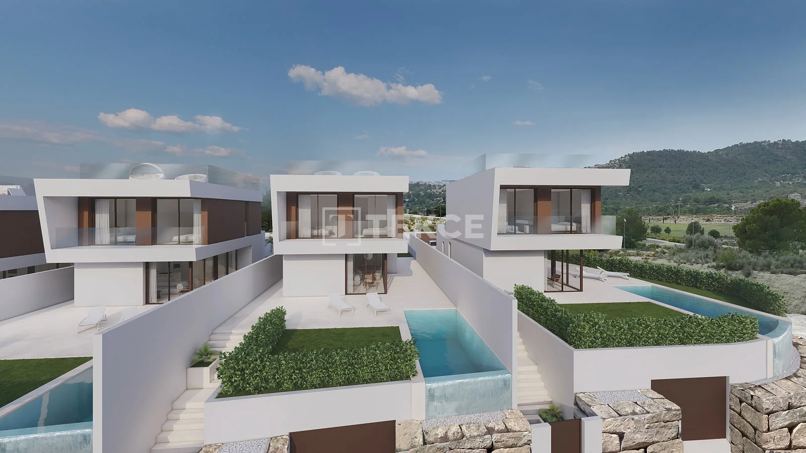 3-Bedroom Villa with Private Pool and Roof Terrace in Finestrat