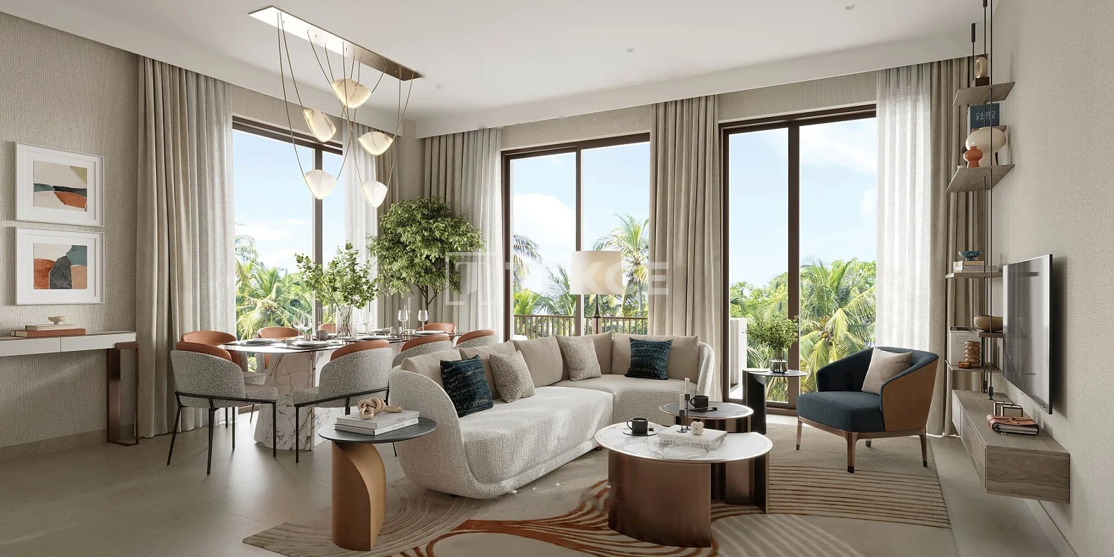 3-Bedroom Apartment with City and Park Views in Dubai Creek Harbour, photo 5