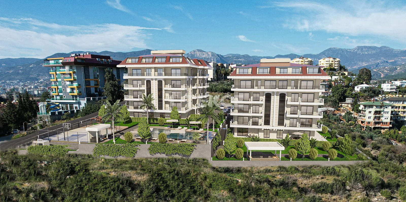 2-Bedroom Apartment with Sea and City Views in Kestel, Alanya, photo 5