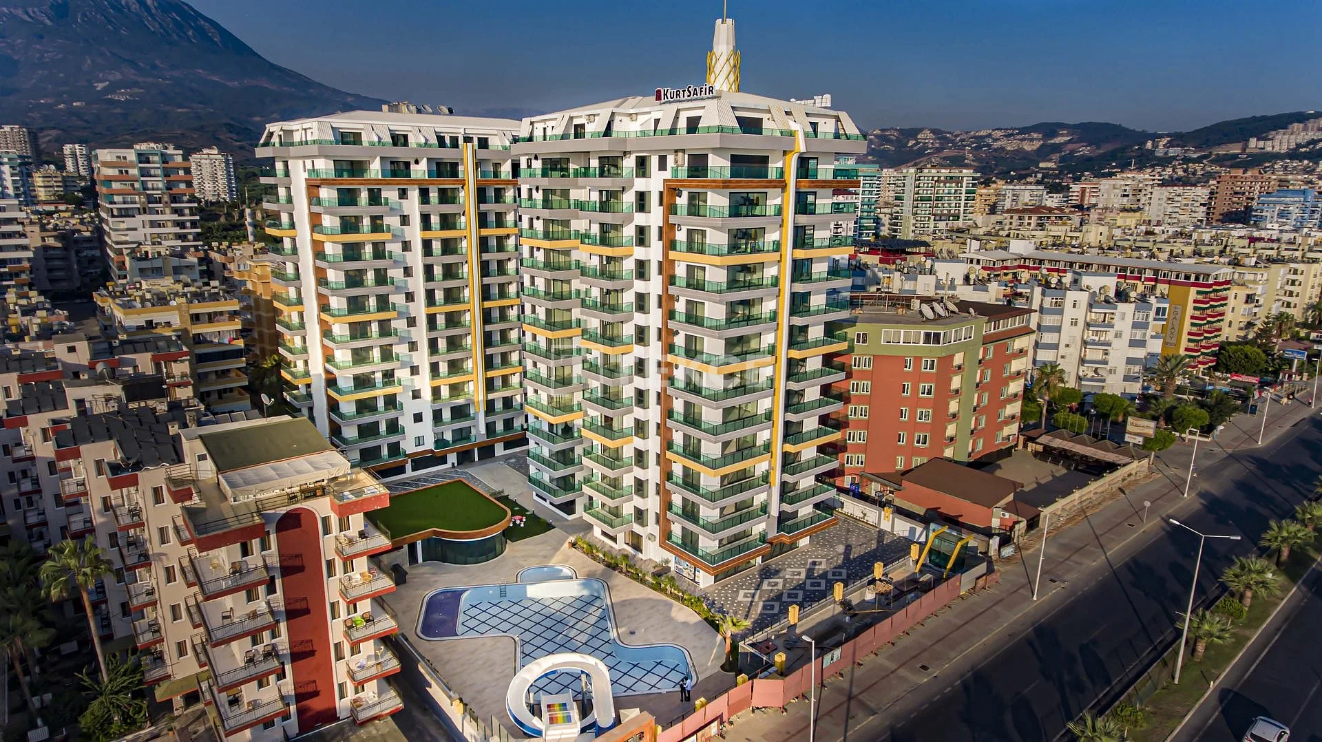 Пентхаус 250 м² с видом на море в Махмутларе, 4 спальни, фото 3