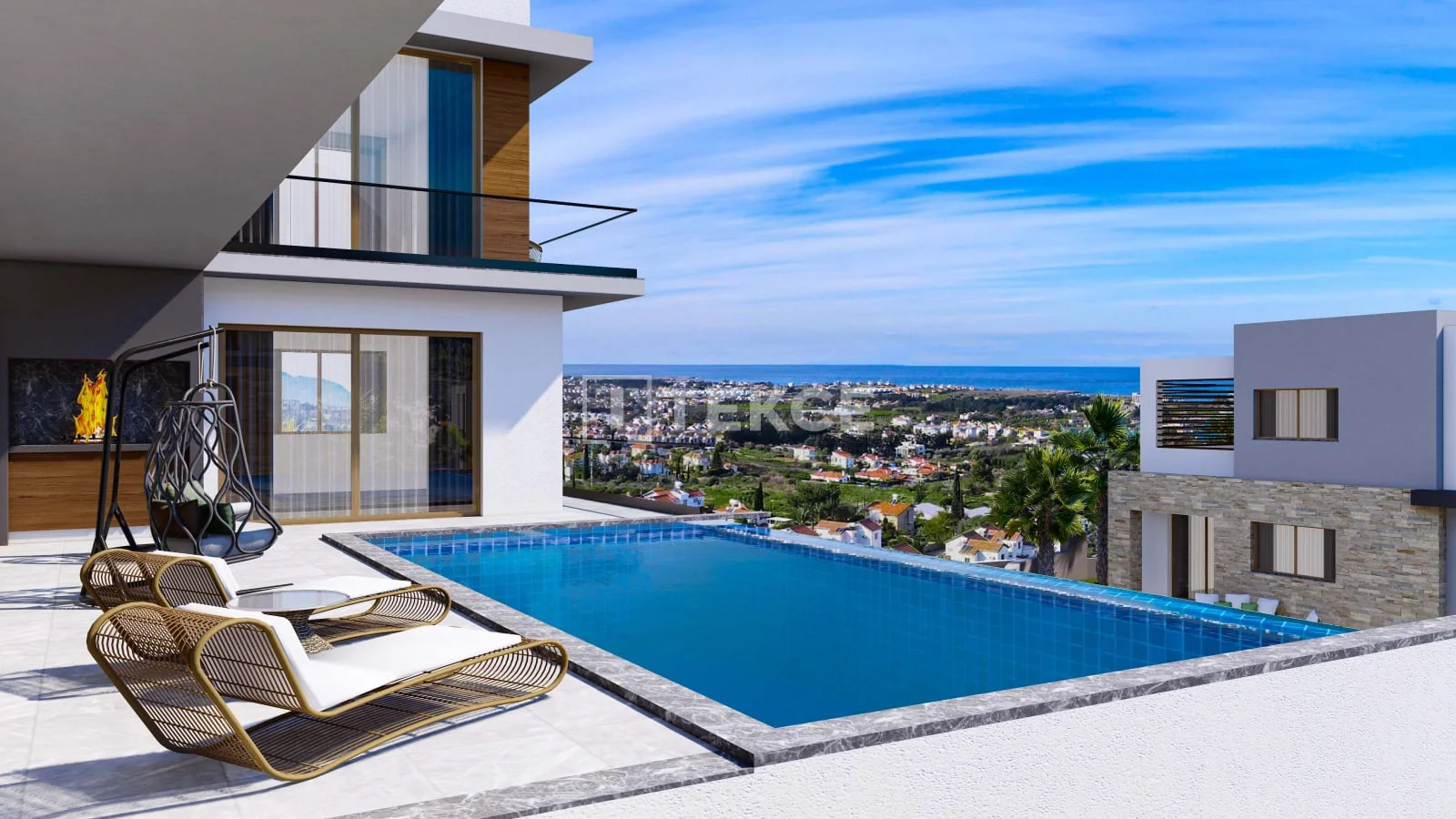 6-Bedroom Villa with Sea View and Private Pool in Kyrenia, photo 2