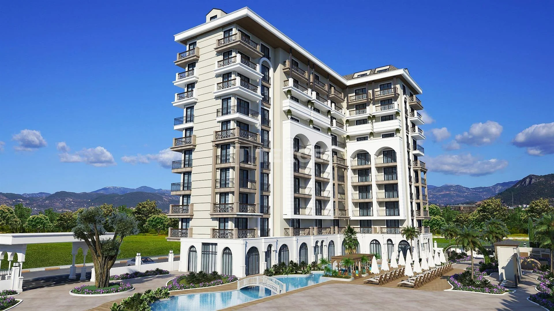 2-Bedroom (2+1) Penthouse and Apartment with City View in Alanya
