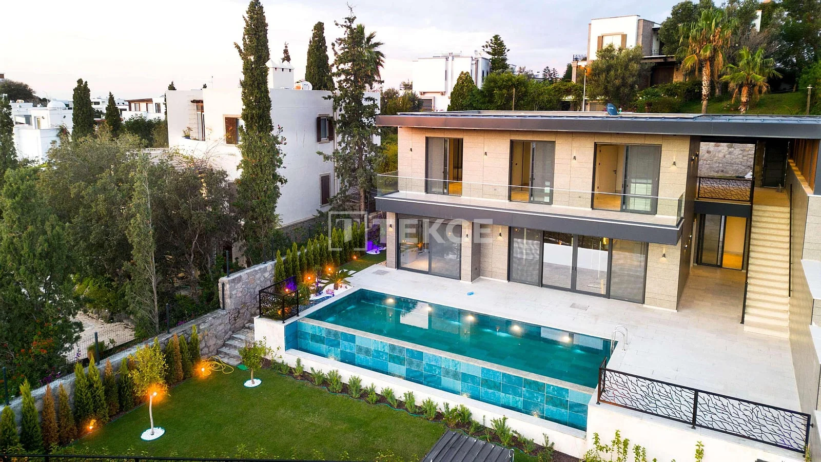 5-Bedroom Villa with Sea View and Private Pool in Yalikavak