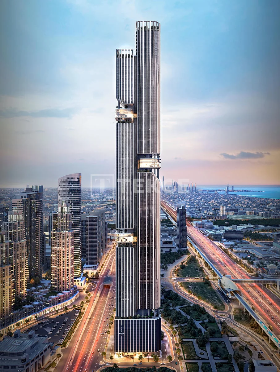 Апартаменты 3 комнаты (2 спальни) в DWTN Residences, Бизнес Бей, фото 2