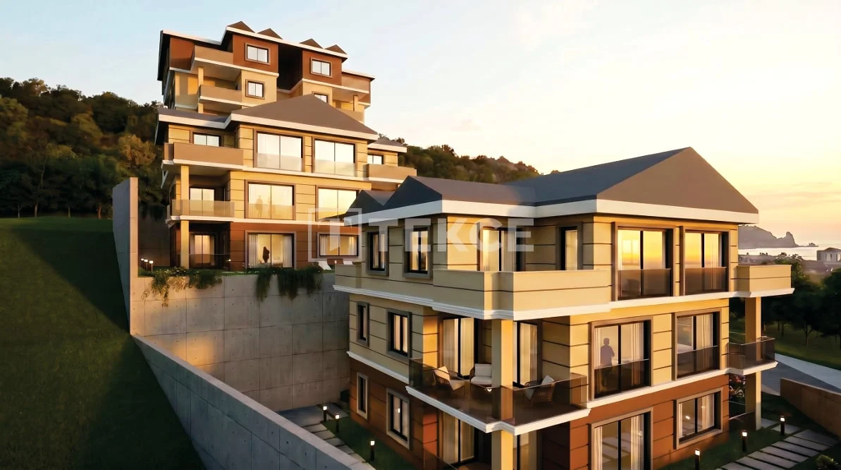 3-Bedroom Duplex Apartment with Sea View in Mudan, Turkey, photo 4